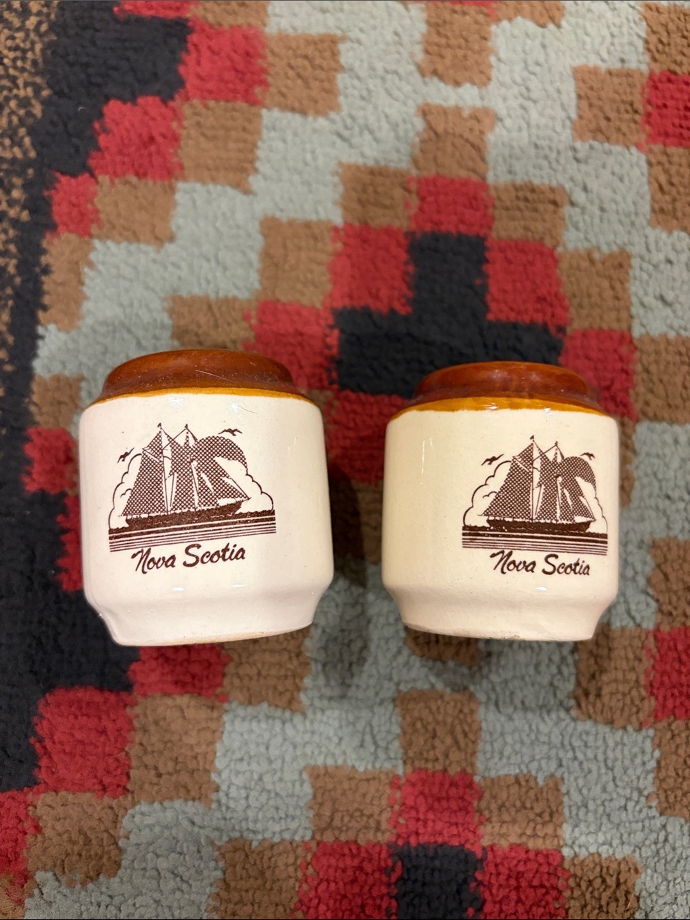 Vintage salt and pepper shakers